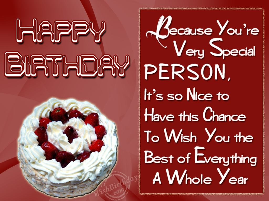 Special Birthday Wishes WishBirthday com