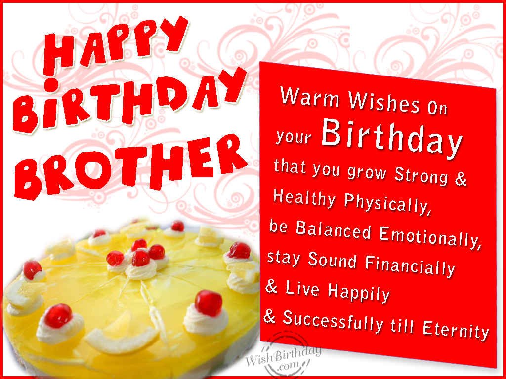 Birthday Wishes for Brother - Birthday Cards, Greetings