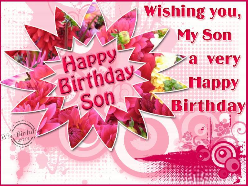 clipart happy birthday my son - photo #41