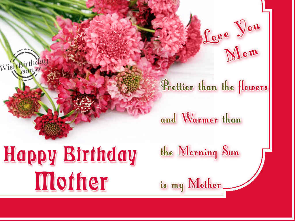 Birthday Wishes for Mother - Birthday Images, Pictures