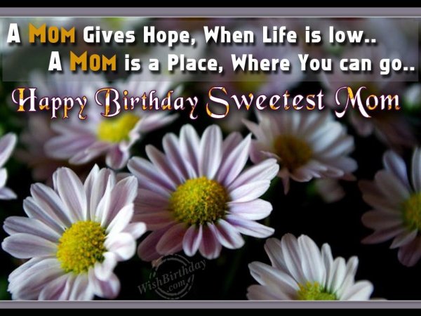 Wishing You Many Happy Returns of The Day Dear Mom