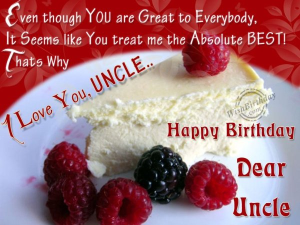 Happy Birthday Dear Uncle