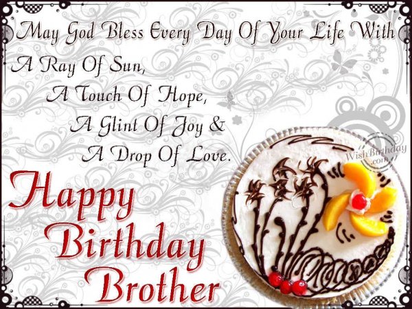 Happy Birthday Dear Brother