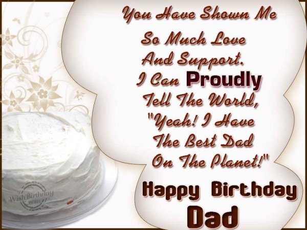 Happy Birthday Daddy