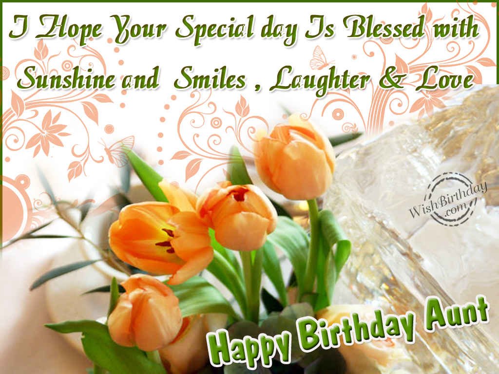Wishing You A Very Happy Birthday Aunt - Birthday Wishes, Happy ...