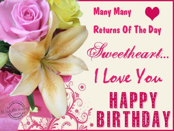 Many-Many Returns Of The Day