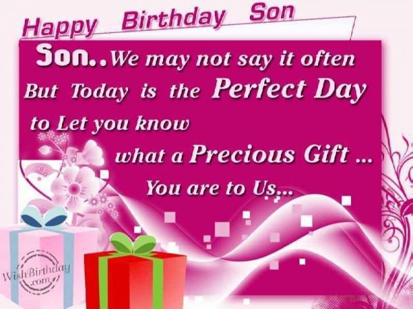 Happy Birthday Son