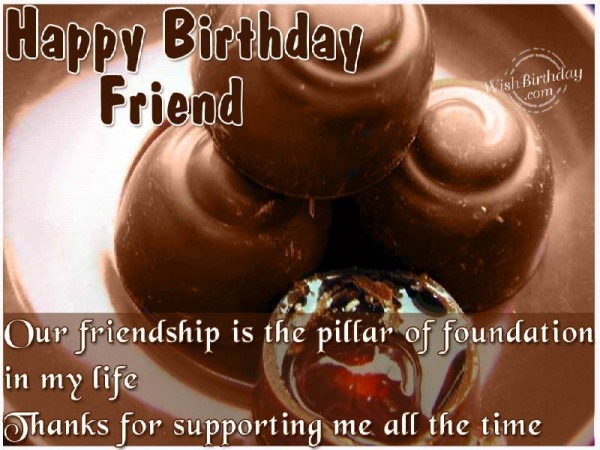 Friendship Is The Pillar of Foundation