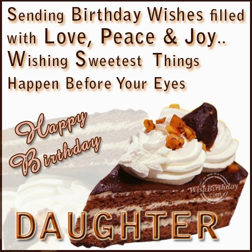 Happy Birthday Loving Daughter