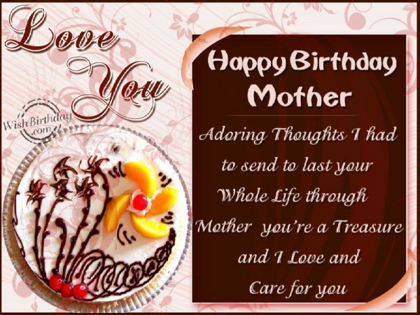 Happy Birthday Caring Mother