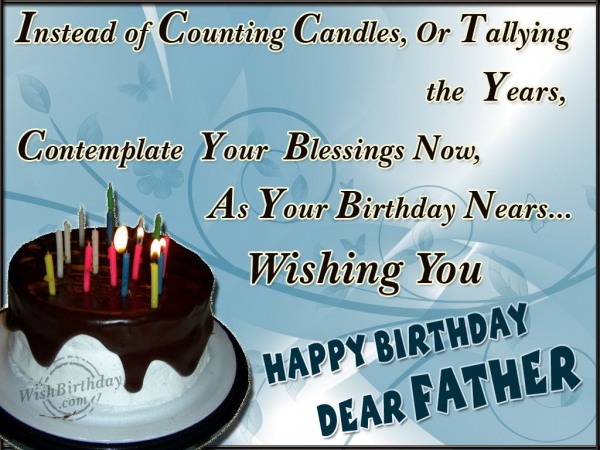 Happy Birhday My Dear Dad