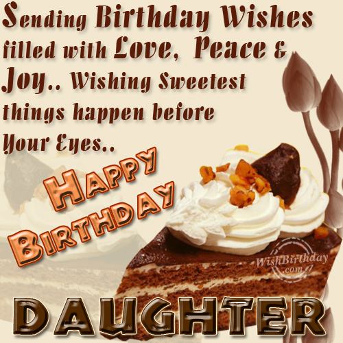 Wishing Happy Returns Dear Daughter