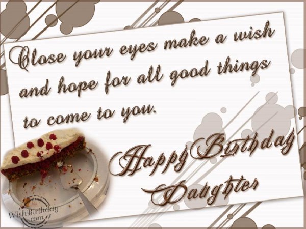 Happy Birthday Caring Daughter