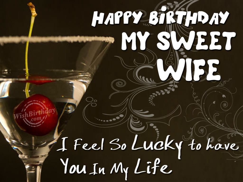  Happy  Birthday  My Sweet  Wife  WishBirthday com