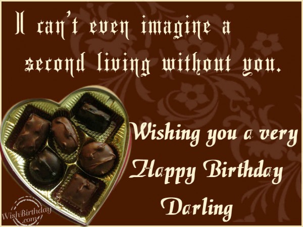 Wishing You A Very Happy Birthday Darling