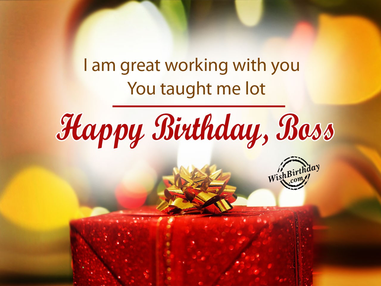 I was great working with you - Birthday Wishes, Happy Birthday ...