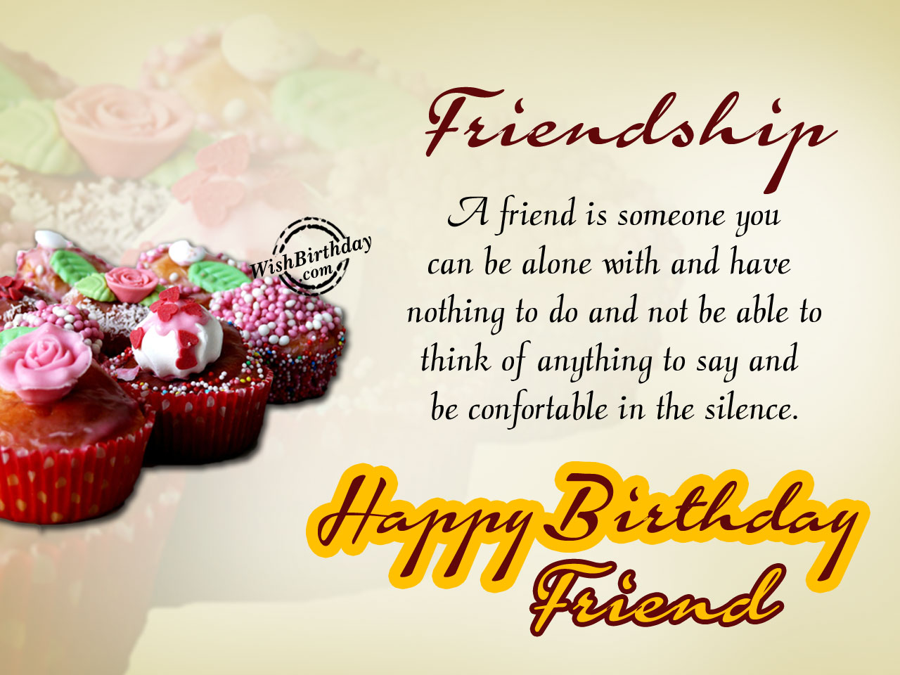 Birthday Wishes To Friend Images