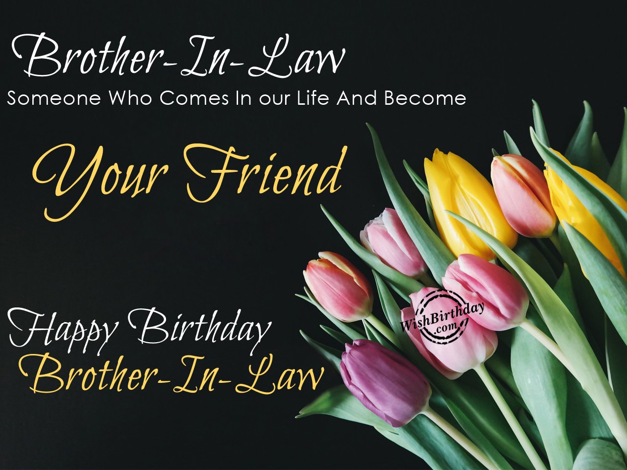 Happy Birthday Brother-In-Law - Birthday Wishes, Happy Birthday ...
