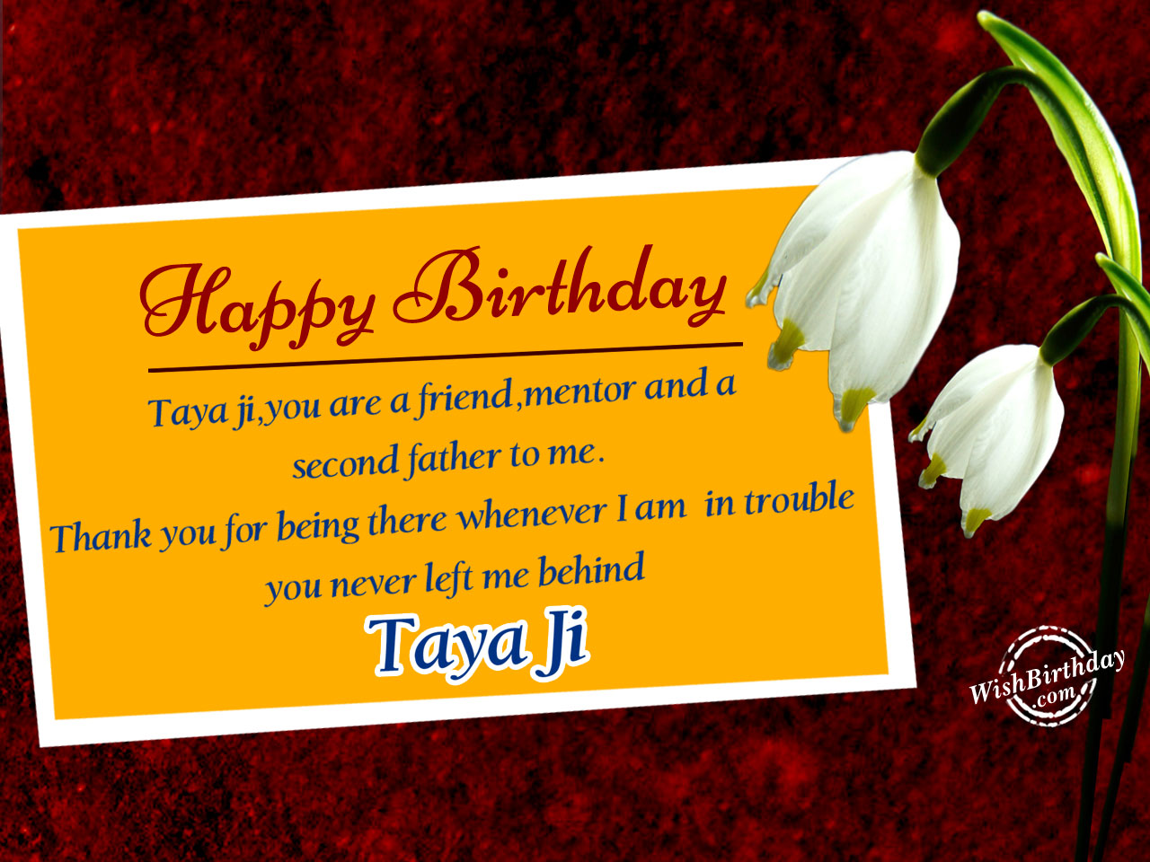 Featured image of post Happy Birthday Chacha Ji Wishes In English Happy birthday sms in english