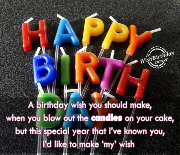 A Birthday Wish You Should Make