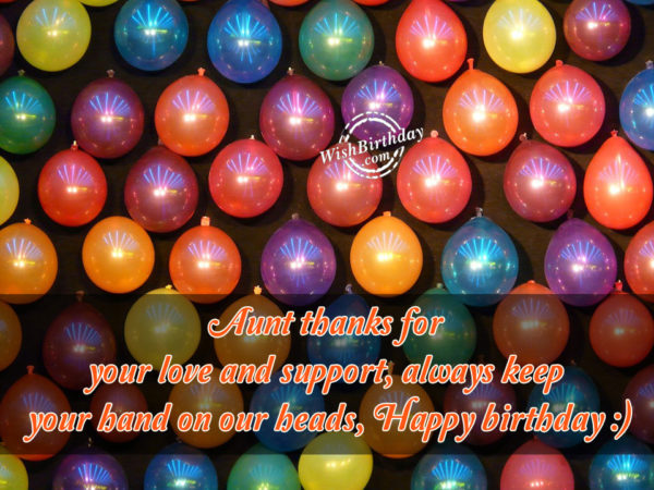 Anut Thanks For Your Love And Support - Happy Birthday