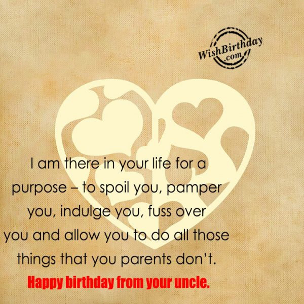 Happy Birthday From Your UIncle-wb601