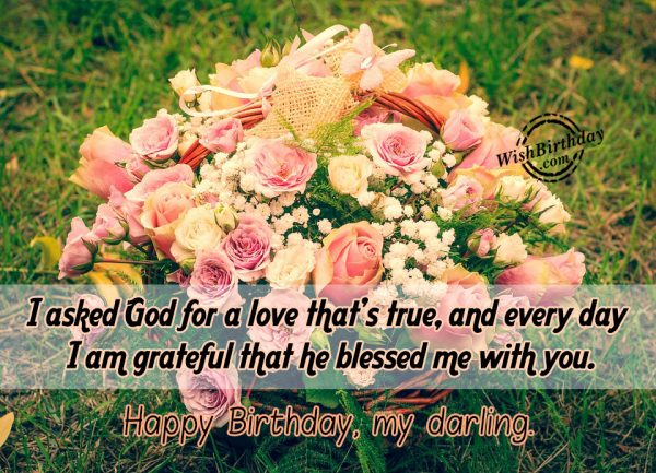 I Am Grateful That He Blessed Me With You-wb605