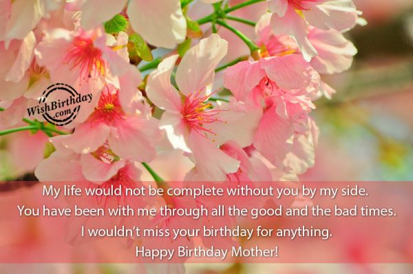 My Life Would Not Be Complete Without You Mom-wb56