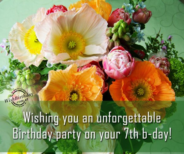 Wishing You An Unforgettable Birthday