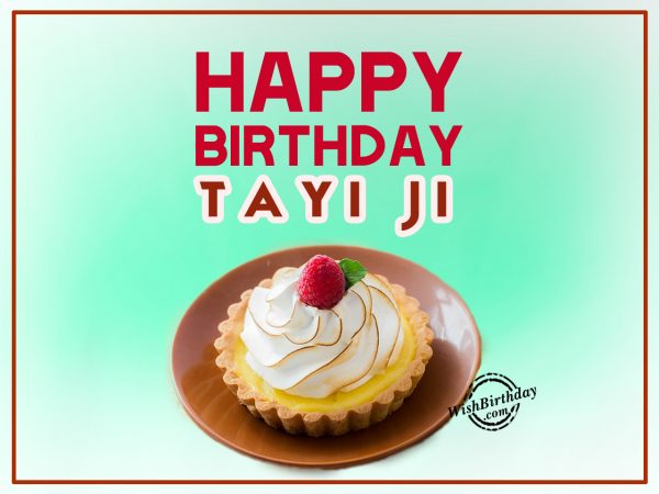 I feel so lucky to have wonderful tayi,Happy Birthday