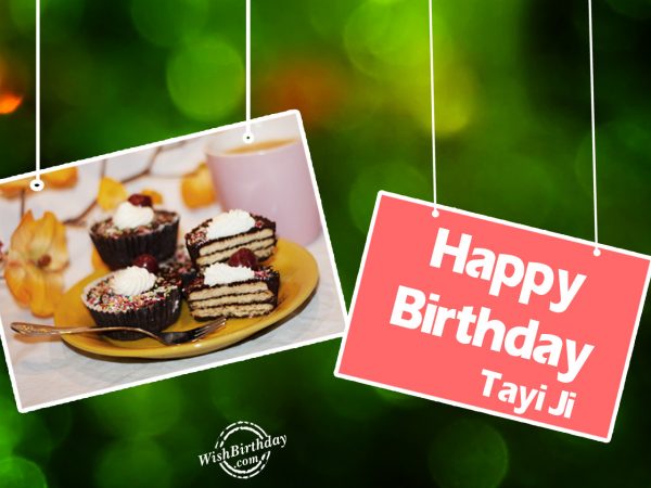 I love tayi,Happy Birthday Tayi Ji