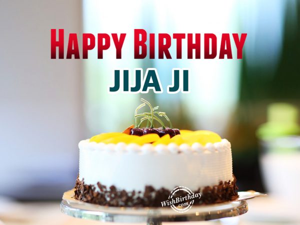 Wishing you happy birthday jija ji