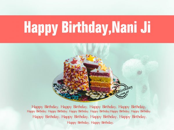 You are like the cookies,Happy Birthday Nani Ji