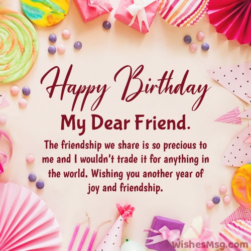 Friend Birthday Greeting Image