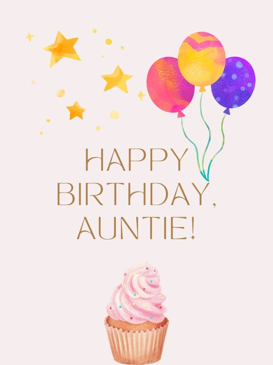 Happy Birthday Auntie