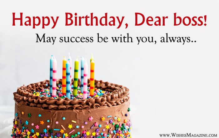 Happy Birthday Dear Boss Status